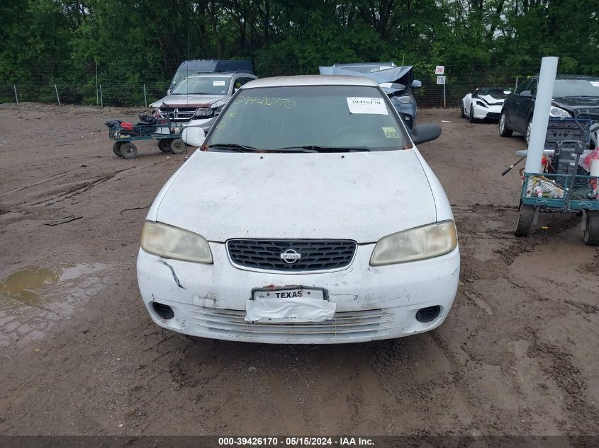 2002 Nissan Sentra Xe/Gxe VIN: 3N1CB51DX2L666720 Lot: 39426170