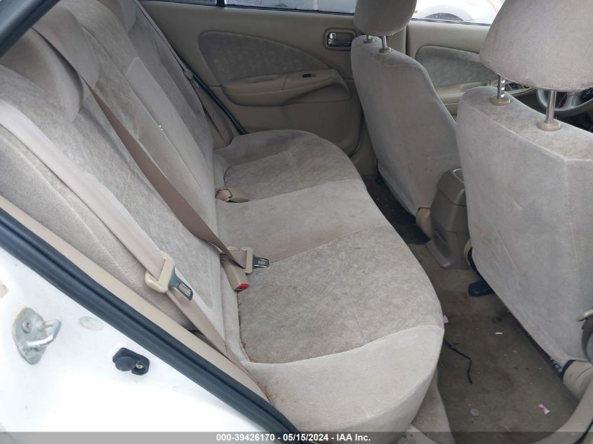 2002 Nissan Sentra Xe/Gxe VIN: 3N1CB51DX2L666720 Lot: 39426170