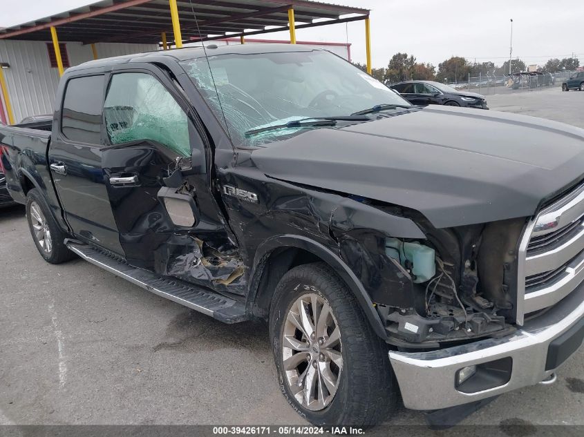 2017 Ford F-150 Lariat VIN: 1FTEW1EG3HKE19492 Lot: 39426171