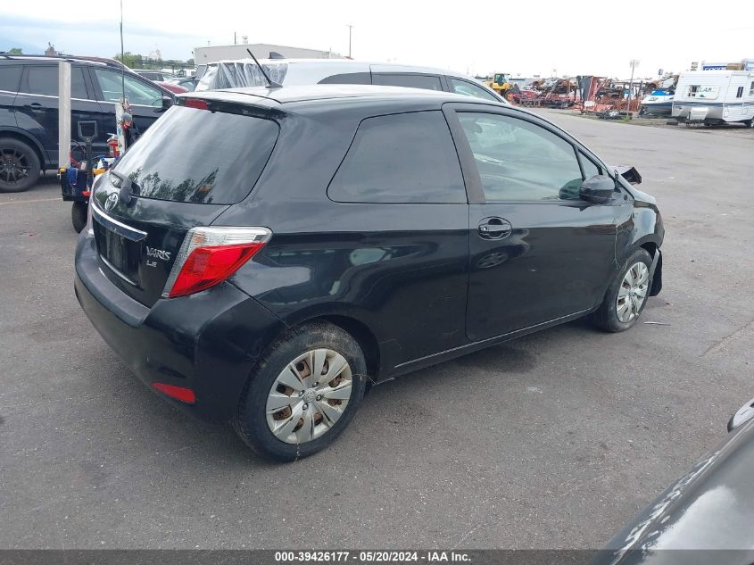 2012 Toyota Yaris Le VIN: JTDJTUD36CD518635 Lot: 39426177