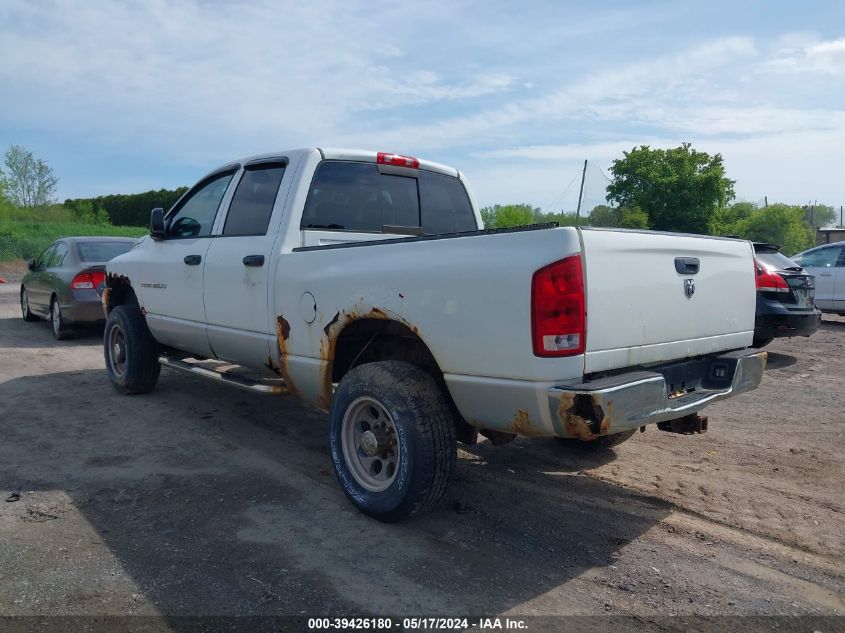 2005 Dodge Ram 2500 St/Slt VIN: 3D7KS28D85G835844 Lot: 39426180