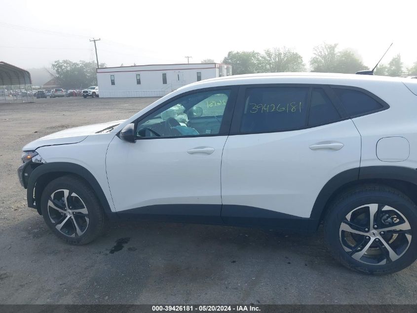 2024 Chevrolet Trax Fwd 1Rs VIN: KL77LGE26RC073522 Lot: 39426181