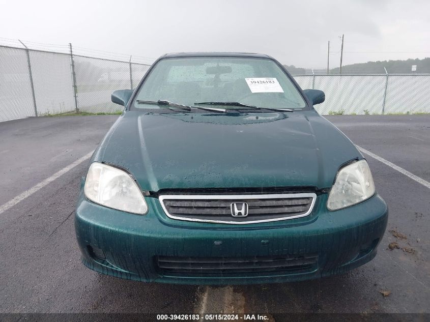 1999 Honda Civic Ex VIN: 1HGEJ8640XL025793 Lot: 39426183