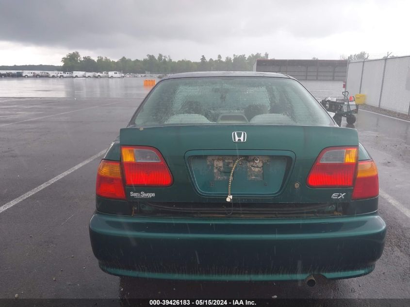 1999 Honda Civic Ex VIN: 1HGEJ8640XL025793 Lot: 39426183