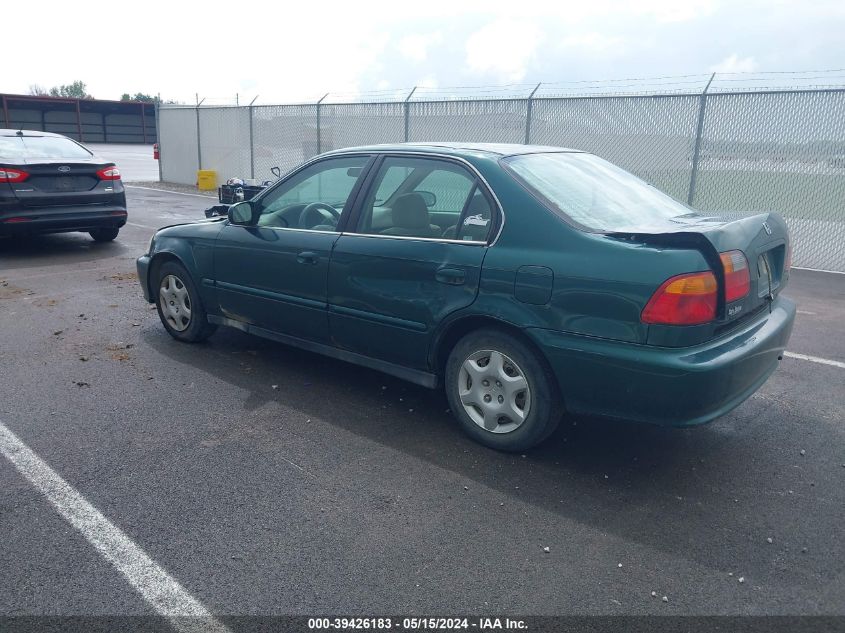 1999 Honda Civic Ex VIN: 1HGEJ8640XL025793 Lot: 39426183