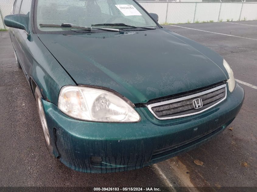 1999 Honda Civic Ex VIN: 1HGEJ8640XL025793 Lot: 39426183