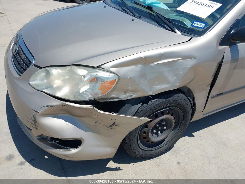 2008 Toyota Corolla Ce VIN: 2T1BR32E38C916116 Lot: 39426185