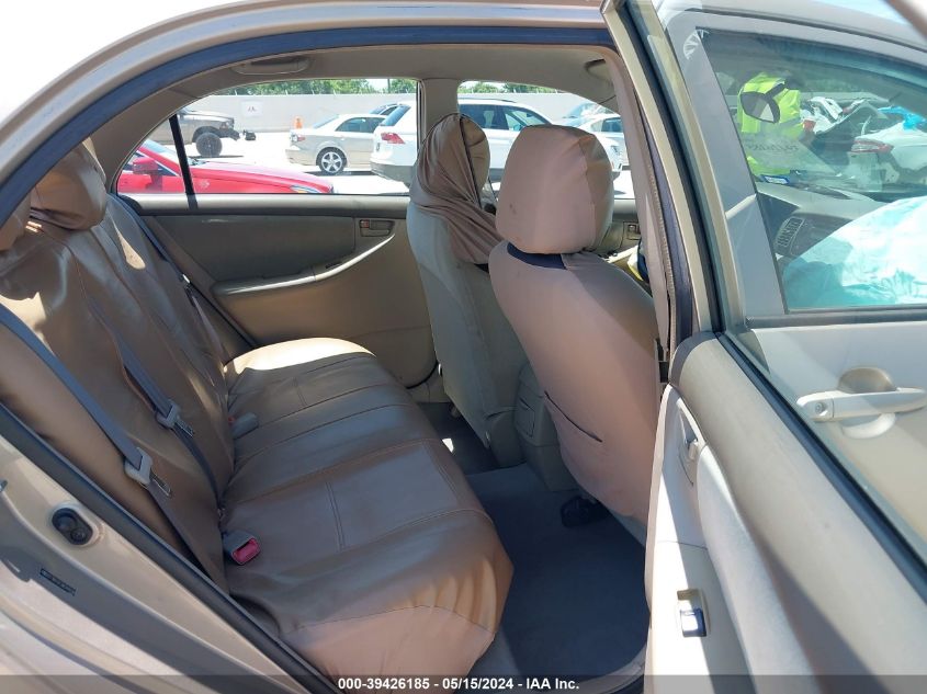 2008 Toyota Corolla Ce VIN: 2T1BR32E38C916116 Lot: 39426185