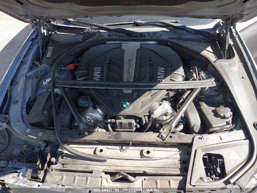 2012 BMW 550I I VIN: WBAFR9C55CDV58349 Lot: 39426195