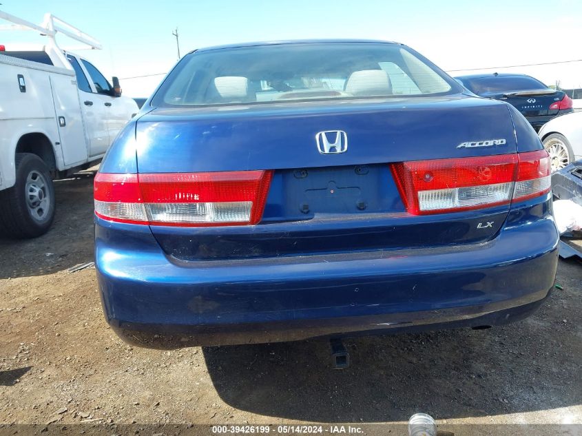 2003 Honda Accord 2.4 Lx VIN: JHMCM56333C075180 Lot: 39426199