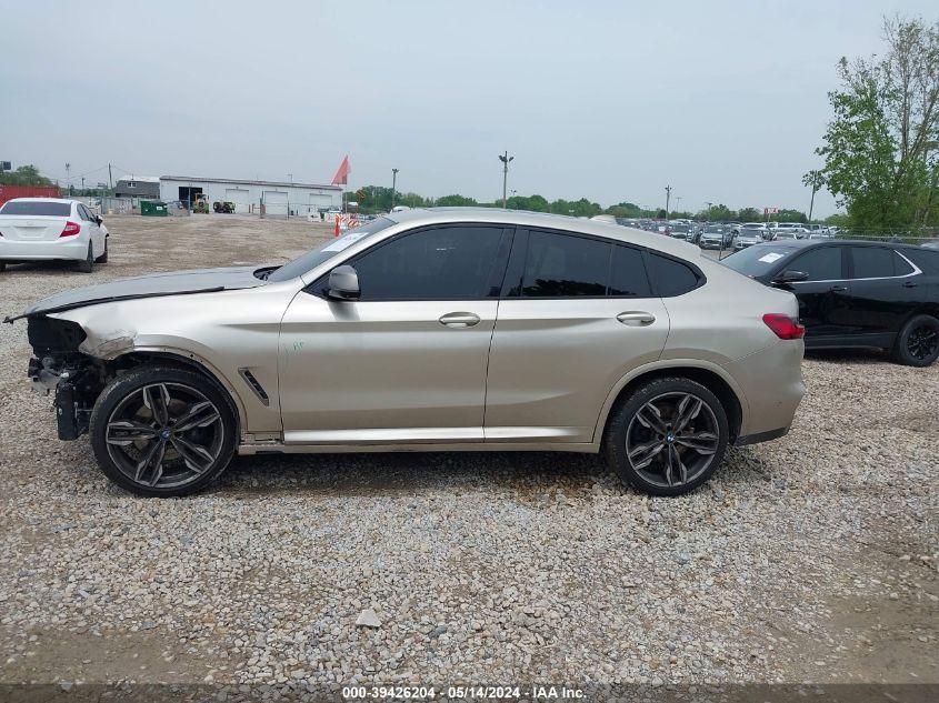 2019 BMW X4 M40I VIN: 5UXUJ5C54KLJ63804 Lot: 39426204