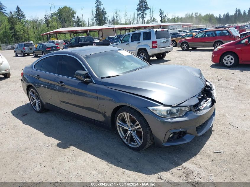 2017 BMW 430I Gran Coupe VIN: WBA4F7C52HG786982 Lot: 39426211