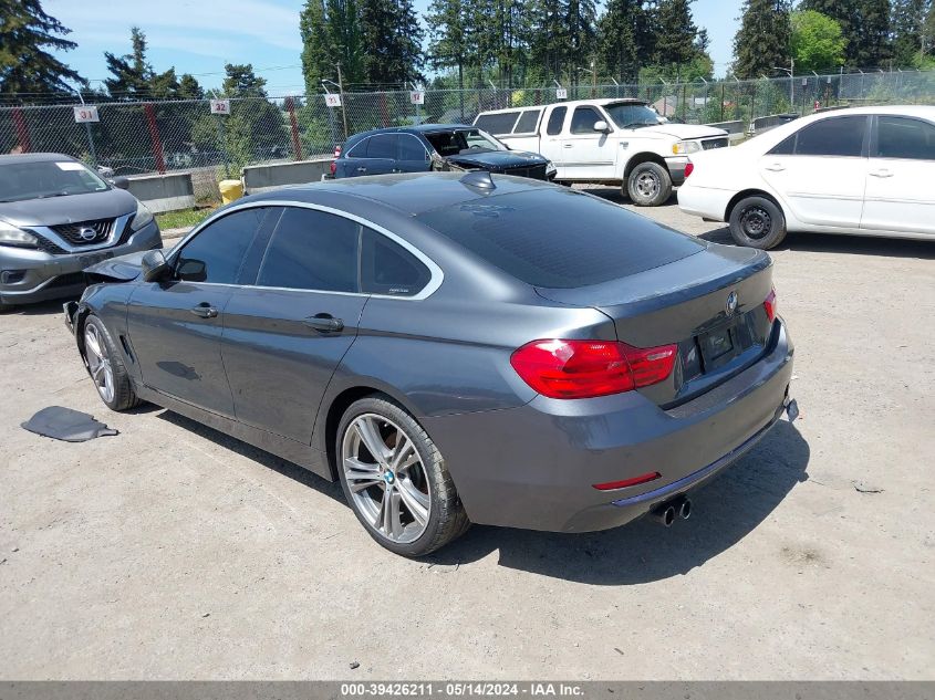 2017 BMW 430I Gran Coupe VIN: WBA4F7C52HG786982 Lot: 39426211