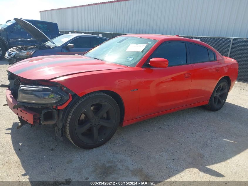 2016 Dodge Charger R/T VIN: 2C3CDXCT6GH196133 Lot: 39426212