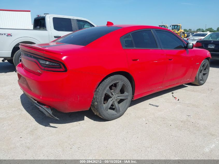 2016 Dodge Charger R/T VIN: 2C3CDXCT6GH196133 Lot: 39426212