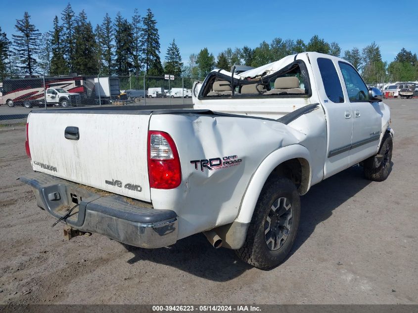 2006 Toyota Tundra Sr5 V8 VIN: 5TBBT44106S478959 Lot: 39426223