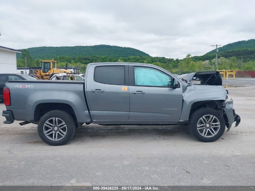 2022 Chevrolet Colorado 4Wd Short Box Wt VIN: 1GCGTBENXN1269873 Lot: 39426225