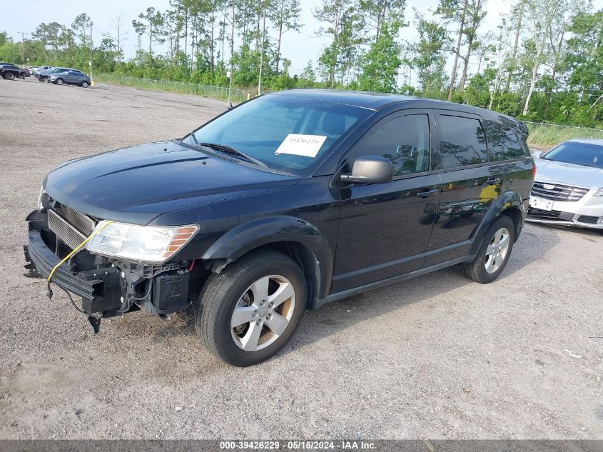 2013 Dodge Journey Se VIN: 3C4PDCAB9DT531985 Lot: 39426229