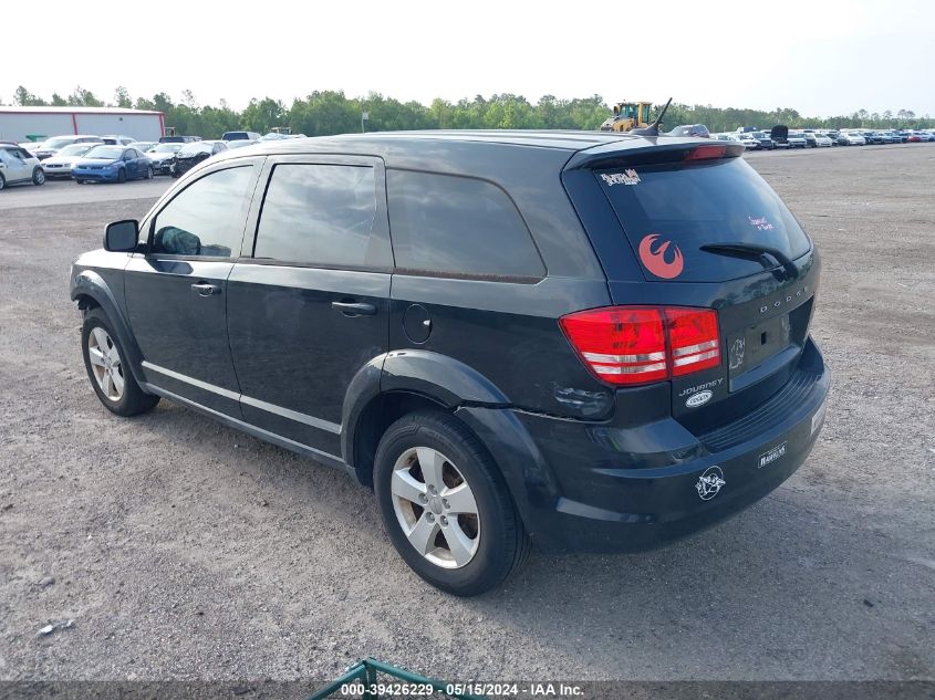 2013 Dodge Journey Se VIN: 3C4PDCAB9DT531985 Lot: 39426229