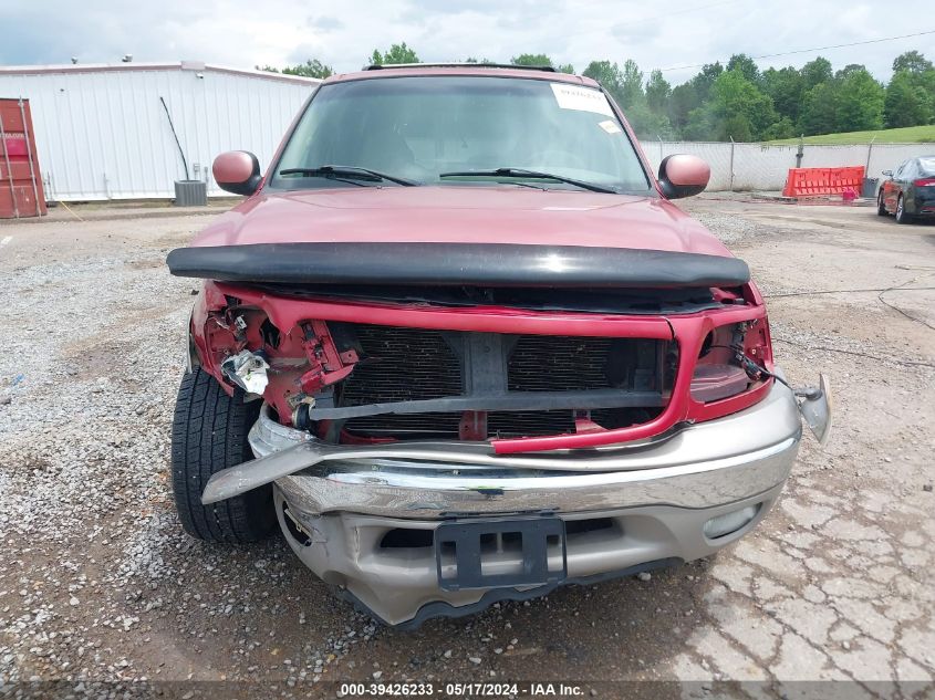 2001 Ford Expedition Eddie Bauer VIN: 1FMRU17W81LA33822 Lot: 39426233