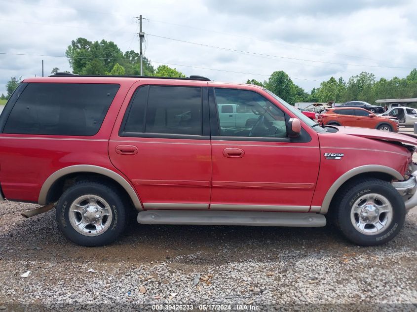2001 Ford Expedition Eddie Bauer VIN: 1FMRU17W81LA33822 Lot: 39426233