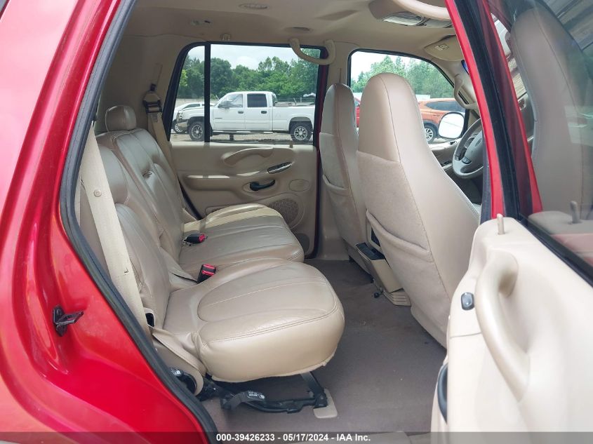 2001 Ford Expedition Eddie Bauer VIN: 1FMRU17W81LA33822 Lot: 39426233