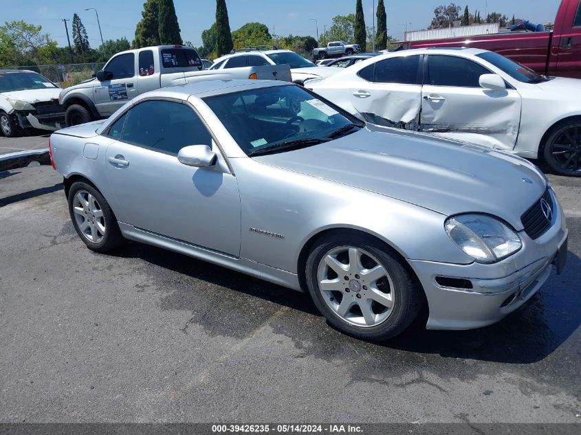 2001 Mercedes-Benz Slk 230 Kompressor VIN: WDBKK49F81F231016 Lot: 39426235