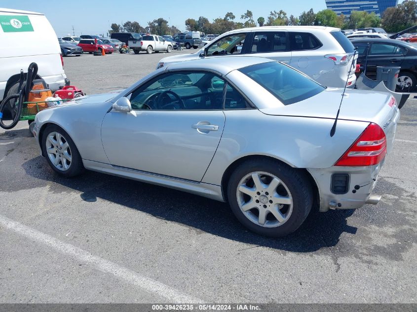 2001 Mercedes-Benz Slk 230 Kompressor VIN: WDBKK49F81F231016 Lot: 39426235