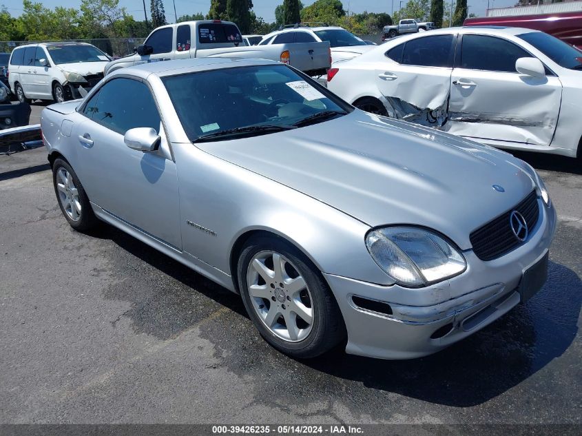 2001 Mercedes-Benz Slk 230 Kompressor VIN: WDBKK49F81F231016 Lot: 39426235