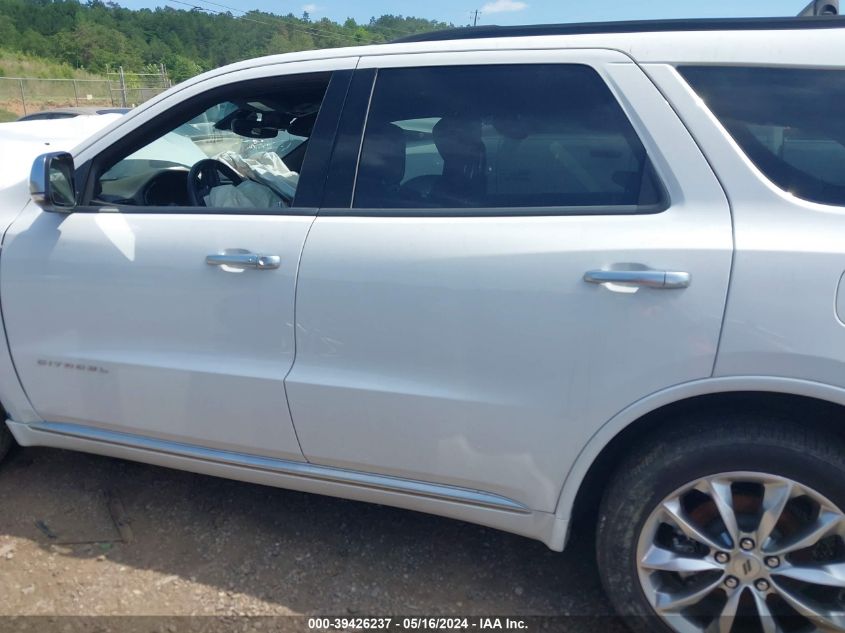 2022 Dodge Durango Citadel Awd VIN: 1C4SDJET7NC219131 Lot: 39426237