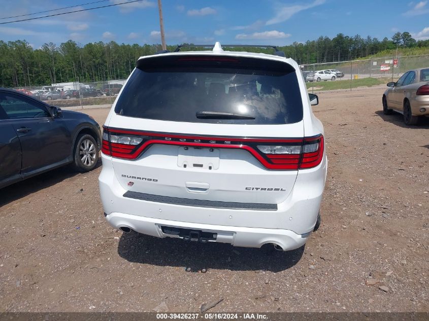 2022 Dodge Durango Citadel Awd VIN: 1C4SDJET7NC219131 Lot: 39426237