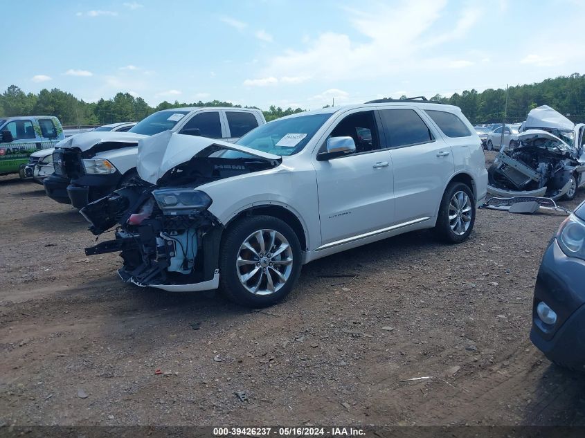 2022 Dodge Durango Citadel Awd VIN: 1C4SDJET7NC219131 Lot: 39426237