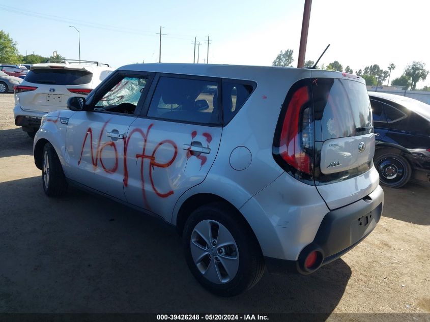 2016 Kia Soul VIN: KNDJN2A26G7858740 Lot: 39426248