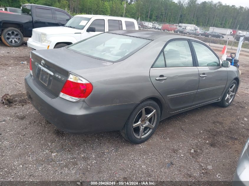 2006 Toyota Camry Std VIN: 4T1BE32K56U656234 Lot: 39426249