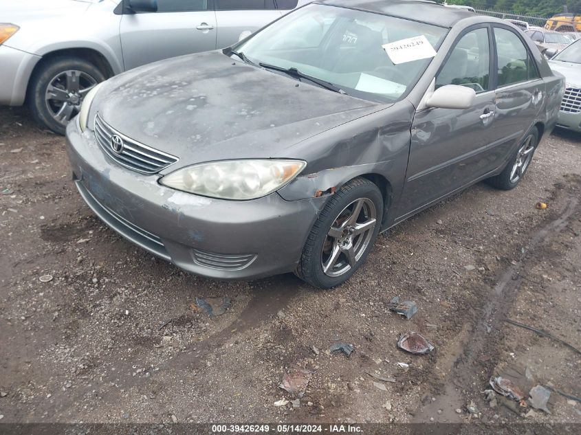 2006 Toyota Camry Std VIN: 4T1BE32K56U656234 Lot: 39426249