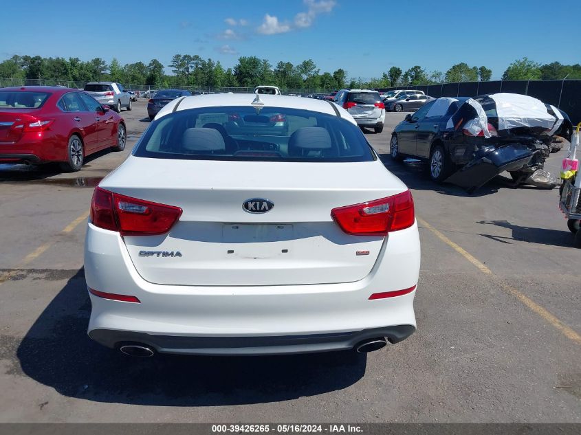 2015 Kia Optima Lx VIN: KNAGM4A75F5646097 Lot: 39426265