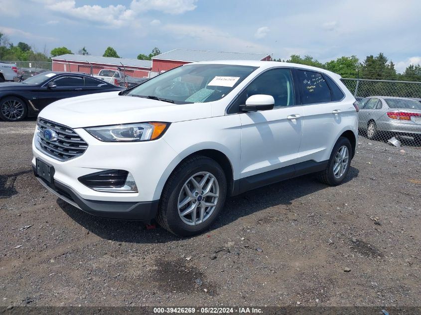 2022 Ford Edge Sel VIN: 2FMPK4J99NBA44948 Lot: 39426269