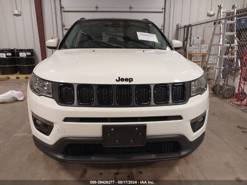 2019 Jeep Compass Altitude Fwd VIN: 3C4NJCBB4KT649356 Lot: 39426277