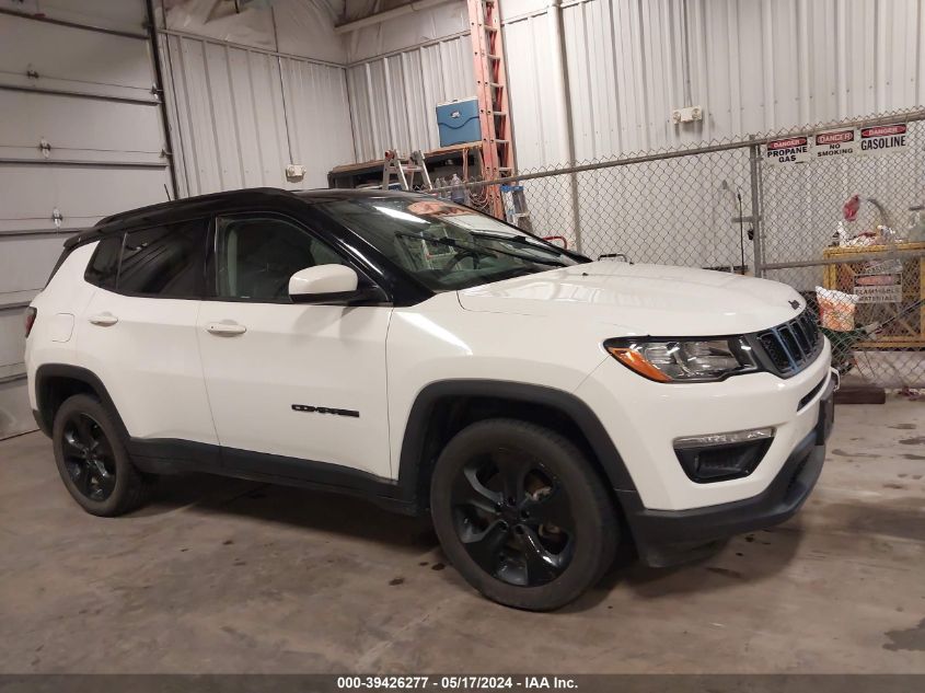 2019 Jeep Compass Altitude Fwd VIN: 3C4NJCBB4KT649356 Lot: 39426277