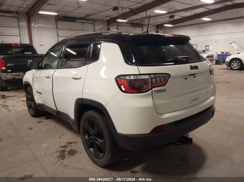 2019 Jeep Compass Altitude Fwd VIN: 3C4NJCBB4KT649356 Lot: 39426277