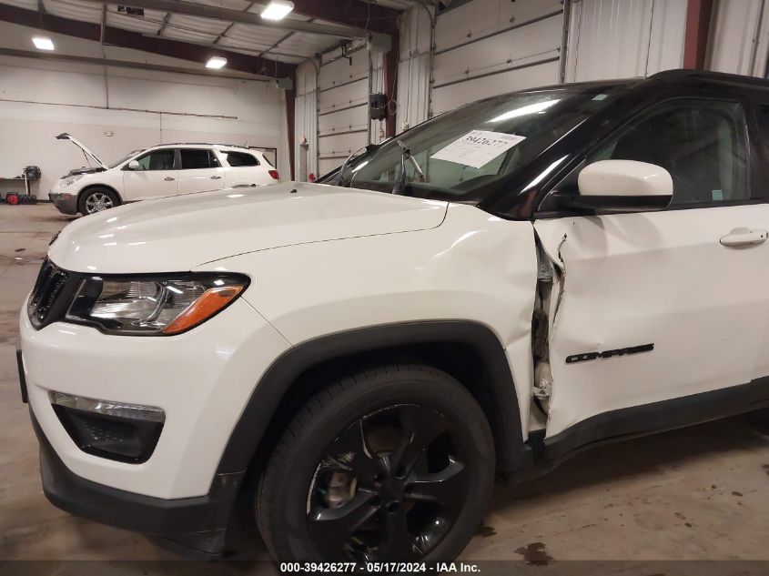 2019 Jeep Compass Altitude Fwd VIN: 3C4NJCBB4KT649356 Lot: 39426277
