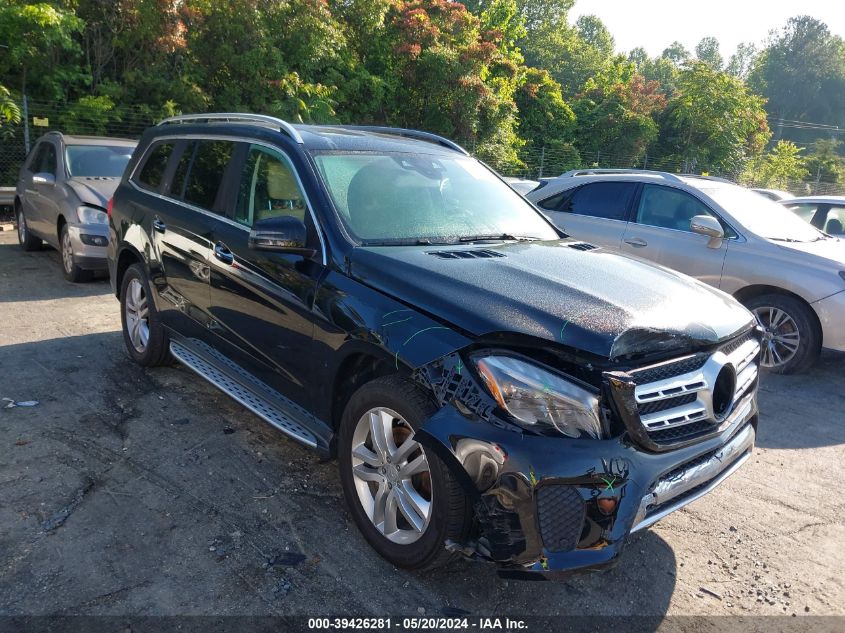 2017 Mercedes-Benz Gls 450 4Matic VIN: 4JGDF6EE6HA790574 Lot: 39426281