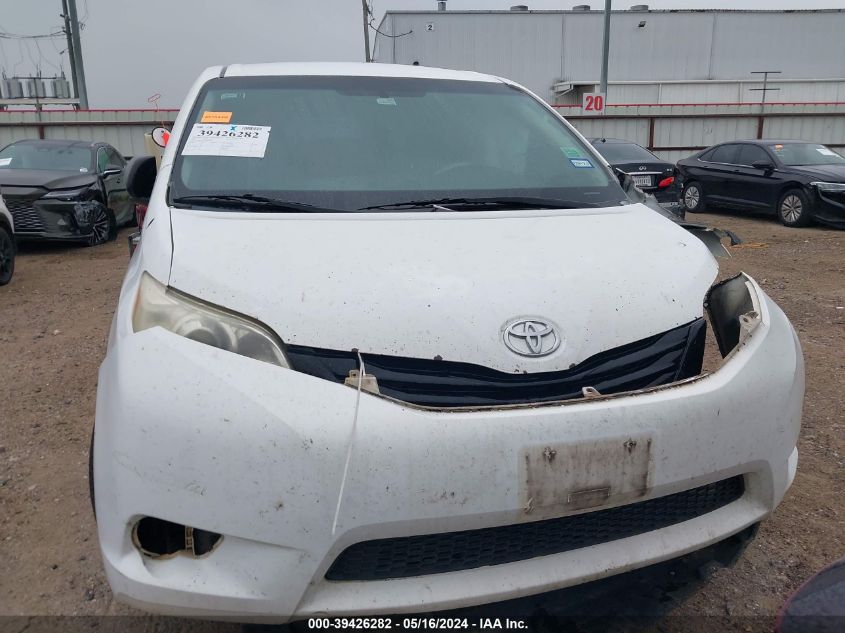 2014 Toyota Sienna L V6 7 Passenger VIN: 5TDZK3DC9ES484892 Lot: 39426282