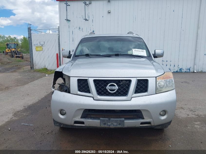 2011 Nissan Armada Sv VIN: 5N1AA0NC2BN617938 Lot: 39426283