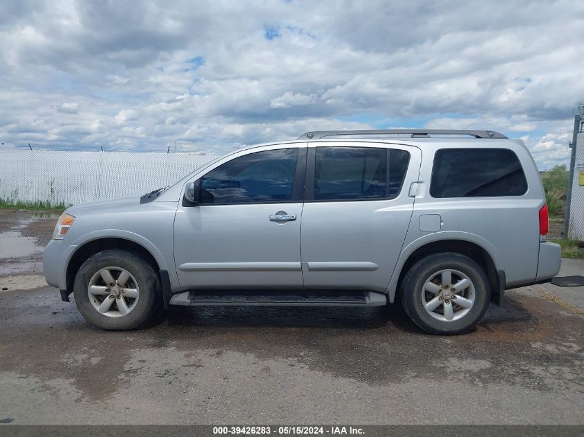 2011 Nissan Armada Sv VIN: 5N1AA0NC2BN617938 Lot: 39426283