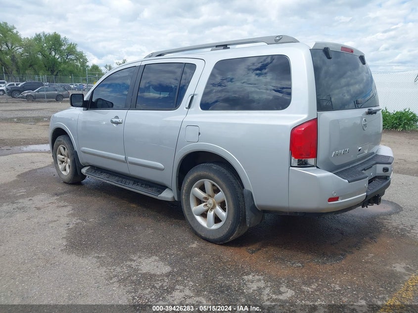 2011 Nissan Armada Sv VIN: 5N1AA0NC2BN617938 Lot: 39426283