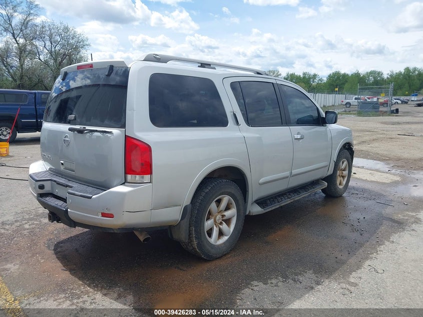 2011 Nissan Armada Sv VIN: 5N1AA0NC2BN617938 Lot: 39426283