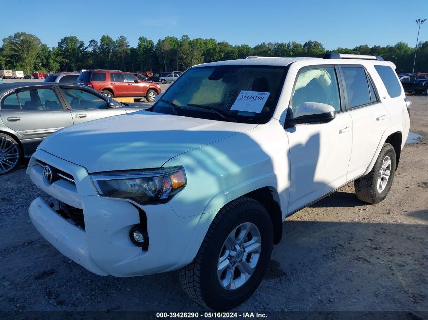 2023 Toyota 4Runner Sr5/Trd Sport/Sr5 Premium/Limited VIN: JTEEU5JR4P5293026 Lot: 39426290