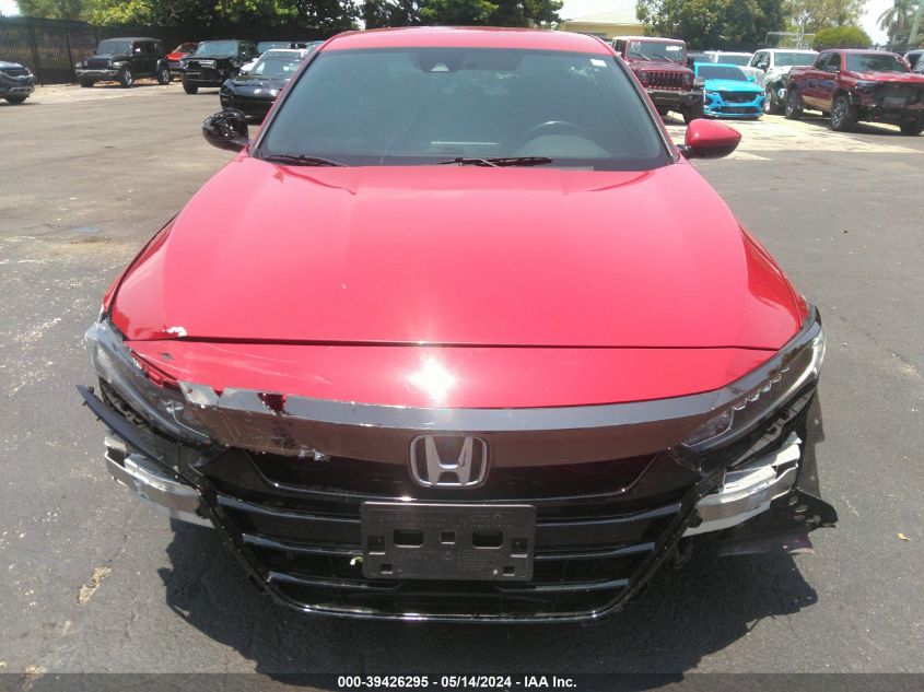 2018 Honda Accord Sport VIN: 1HGCV1F37JA116511 Lot: 39426295