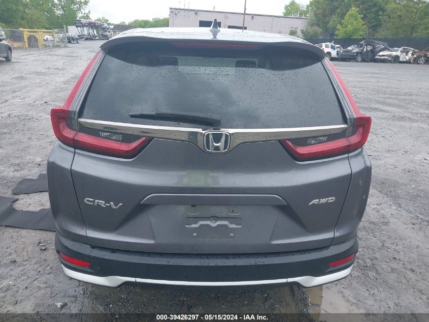 2022 Honda Cr-V Awd Ex VIN: 2HKRW2H56NH612683 Lot: 39426297